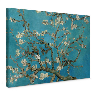 Leinwandbild van Gogh - Mandelblüte