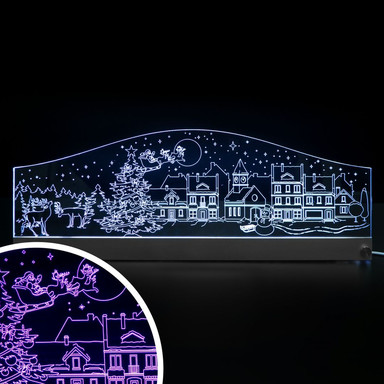LED Skyline Weihnachen - Bild 1