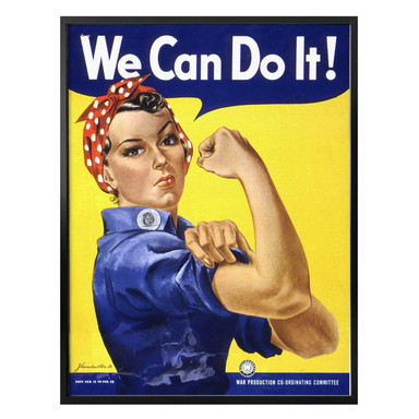 Poster Vintage We can do it