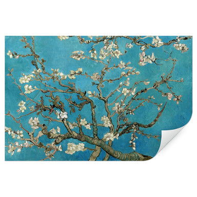Wallprint van Gogh - Mandelblüte