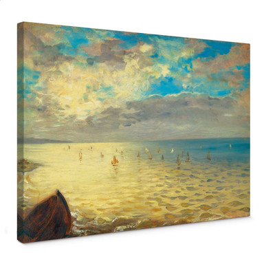 Leinwandbild Delacroix - Das Meer