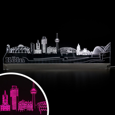 LED Skyline Köln - Bild 1