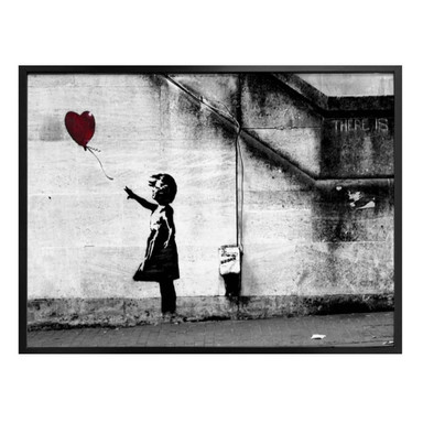 Poster Banksy - Girl with balloon