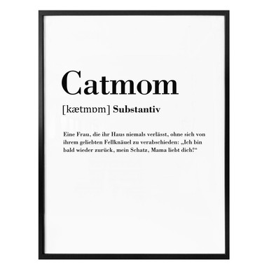 Poster Grammatik - Catmom