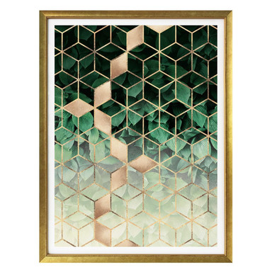 Poster Fredriksson - Natur trifft auf Geometrie