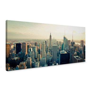 Leinwandbild Skyline von New York City - Panorama