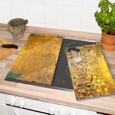 Herdabdeckplatte -Klimt-Bildnis der Adele Bloch-Bauer