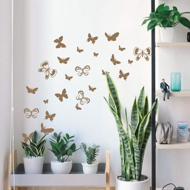 Wandtattoo Schmetterlingsschwarm - Bild 1