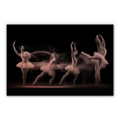 Alu-Dibond-Kupfereffekt - Bunjamin - Ballett-Performance