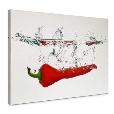 Leinwandbild Chilischote