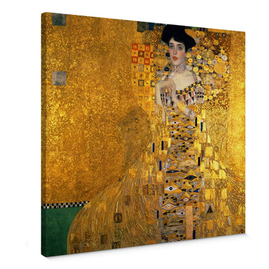 Leinwandbild Klimt - Bildnis der Adele Bloch-Bauer