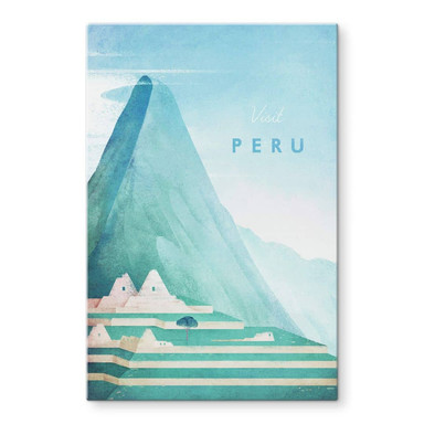 Glasbild Rivers - Peru