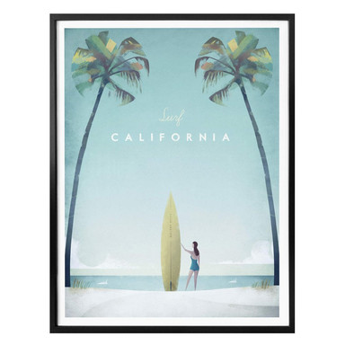 Poster Rivers - California