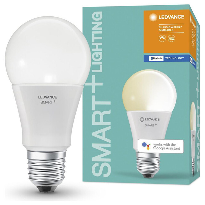 SMART& Bluetooth LED Leuchtmittel E27 9W 806lm warmweiss