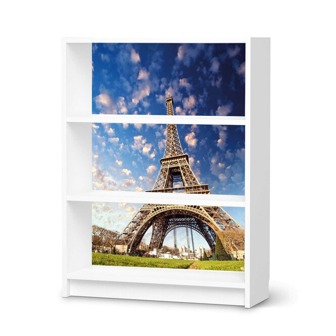 Möbelfolie IKEA Billy Regal 3 Fächer - La Tour Eiffel- Bild 1