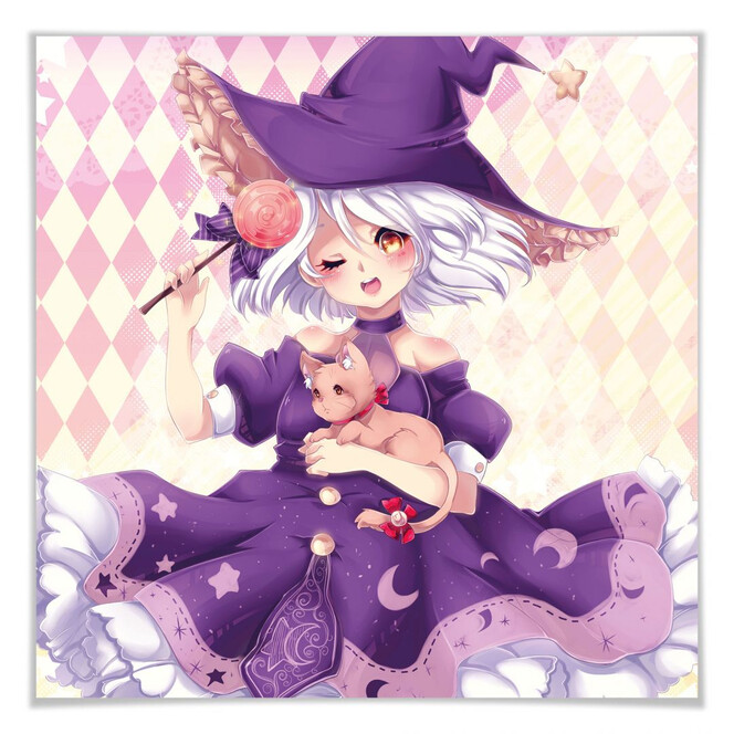 Poster La Doll Blanche - Little Witch