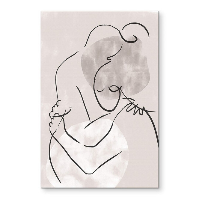 Acrylglasbild 1X Studio - The Hug