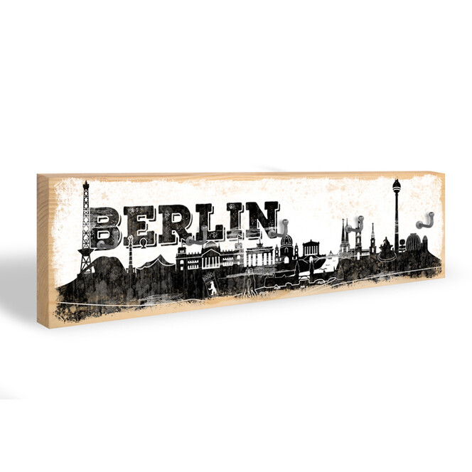 Schlüsselbrett Berliner Skyline
