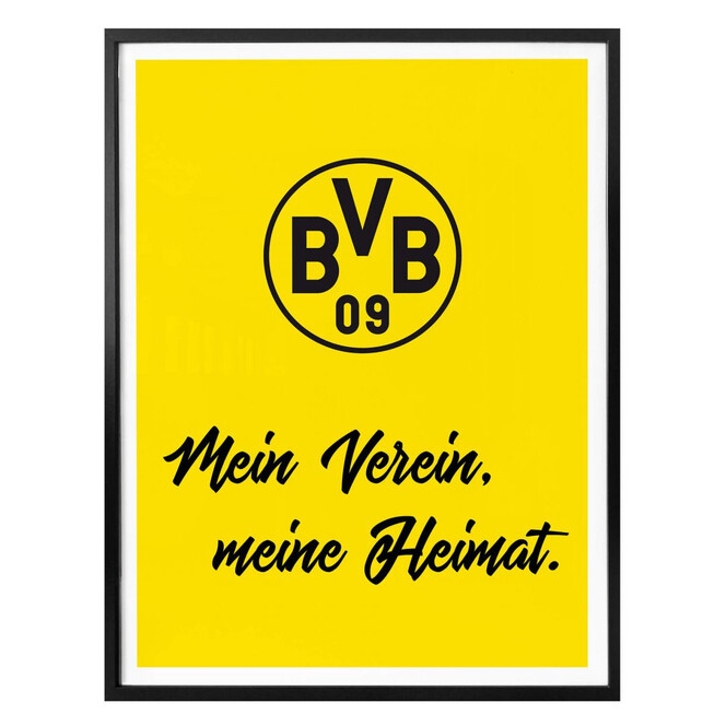 Poster - BVB Mein Verein, meine Heimat