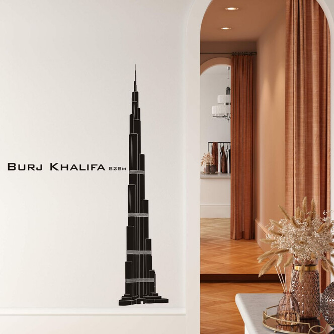 Wandtattoo Burj Khalifa