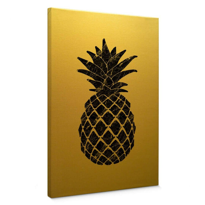 Leinwandbild mit Goldeffekt Orara Studio - Pineapple Marble