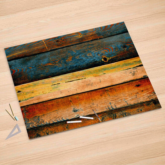 Folienbogen (150x100cm) - Wooden- Bild 1