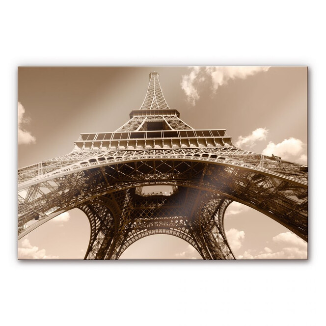 Acrylglasbild Eiffelturm Perspektive