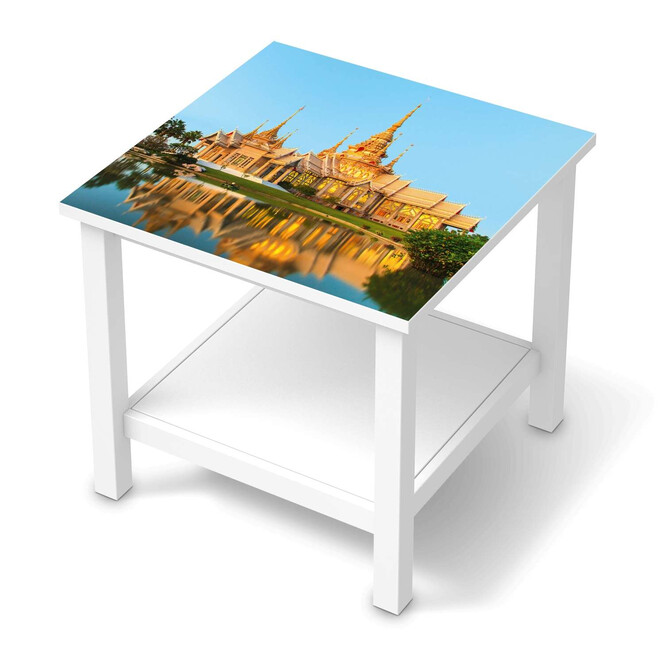 Möbel Klebefolie IKEA Hemnes Tisch 55x55cm - Thailand Temple- Bild 1