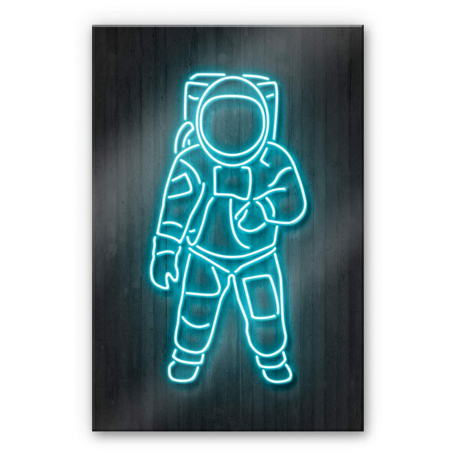 Acrylglasbild Mielu - Astronaut