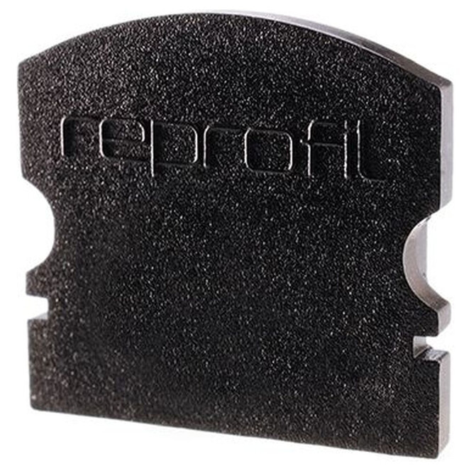 Deko-Light Endkappe F-AU-02-12. 2er-Set, schwarz, 18mm, für Abdeckung: Flach - Bild 1