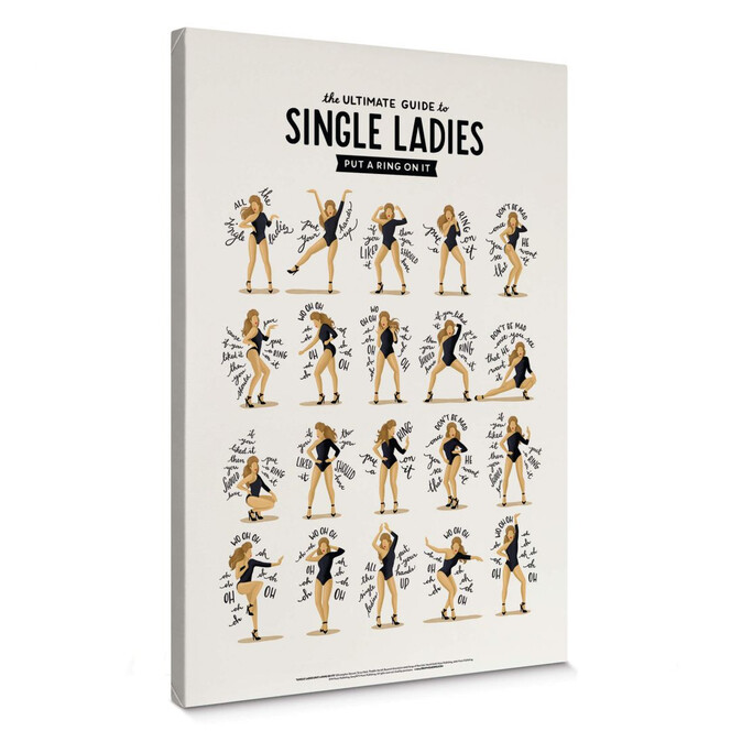Leinwandbild Tohmé - Single Ladies