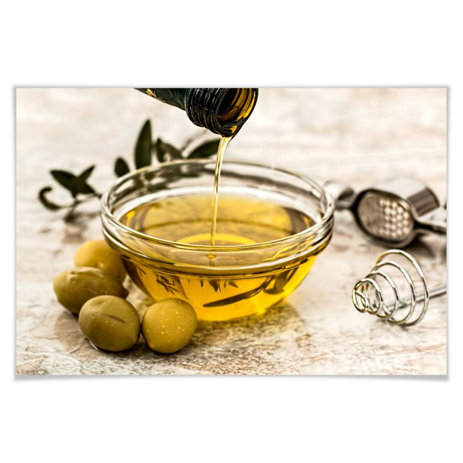Poster Olivenöl