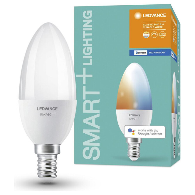 SMART& Bluetooth LED Leuchtmittel E14 B38 5W 470lm 2700 bis 6500K