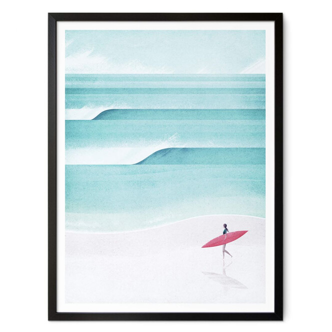 Poster Rivers - Surf Girl