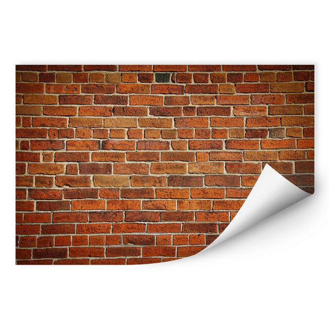 Wallprint Ziegelsteinmauer