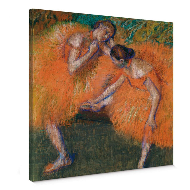 Leinwandbild Degas - Zwei Tänzerinnen