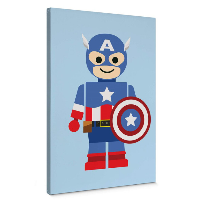 Leinwandbild Gomes - Captain America Spielzeug