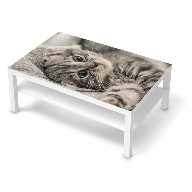 Klebefolie IKEA Lack Tisch 118x78cm - Kitty the Cat- Bild 1