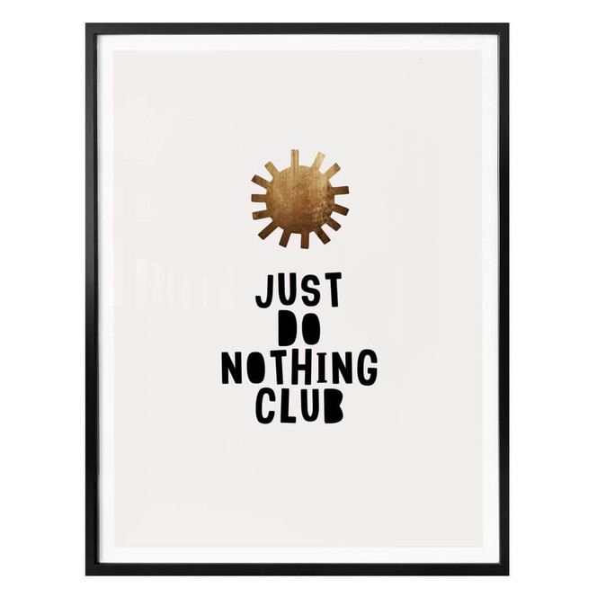 Poster Kubistika - Do Nothing Club