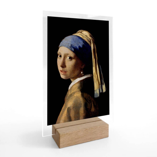 Tischaufsteller Vermeer - Das Mädchen mit dem Perlenohrgehänge