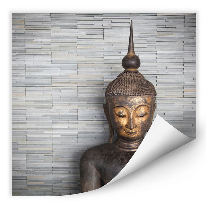 Wallprint Thailand Buddha - quadratisch