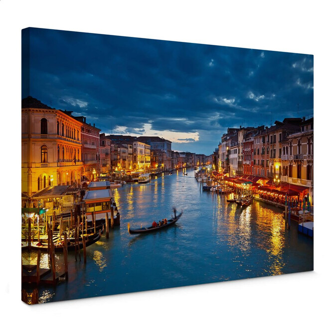 Leinwandbild Canal Grande in Venedig