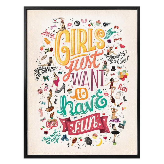 Poster Tohmé - Girls just wanna have fun