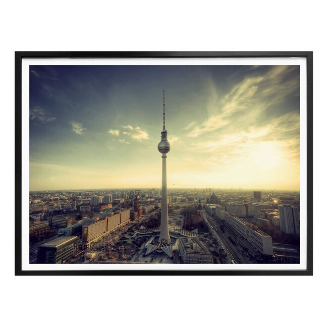 Poster Berliner Fernsehturm Panorama