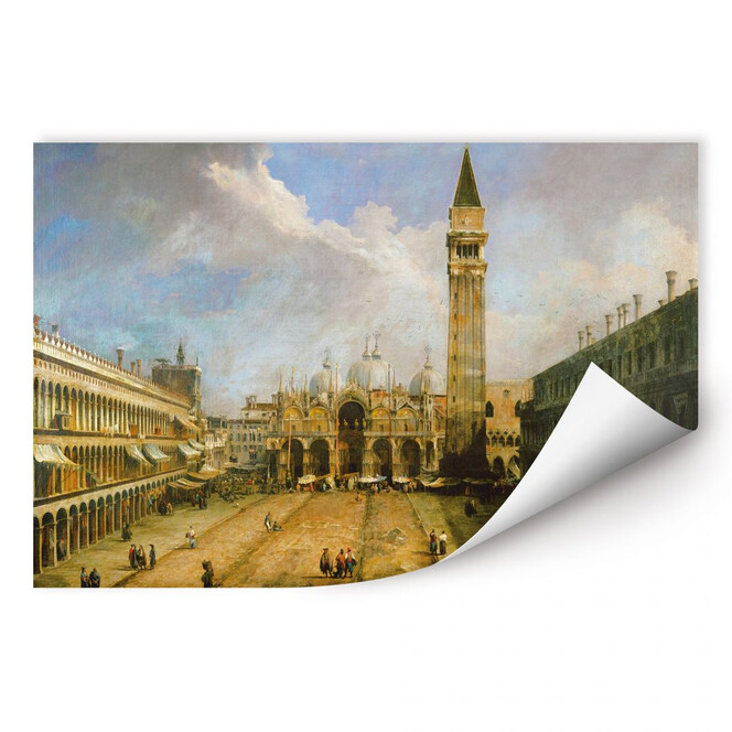 Wallprint Canaletto - Die Piazza San Marco