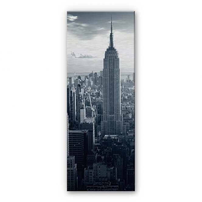 Alu-Dibond Bild The Empire State Building - Panorama