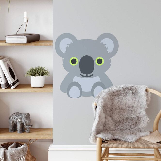 Wandtattoo Emoji Koala