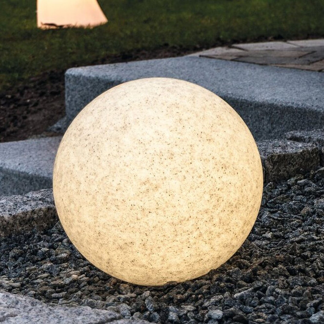 LeuchtKugel Mundan in Granit 300mm E27 - Bild 1