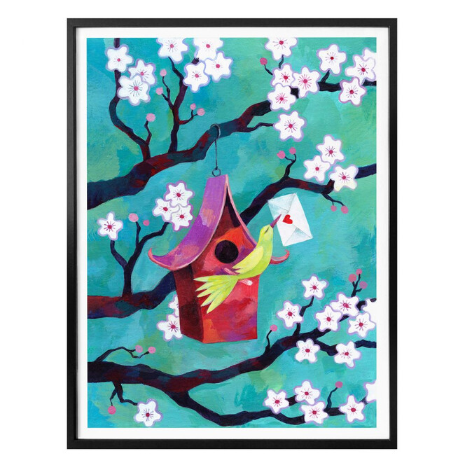 Poster Blanz - Kirschblüten