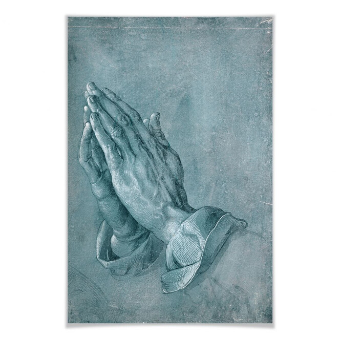 Poster Dürer - Studie zu Betende Hände